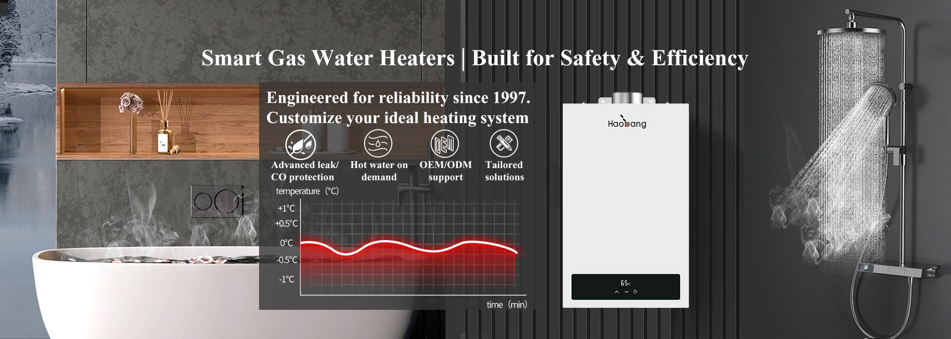 qualità Scaldabagno a gas di combustione fabbrica