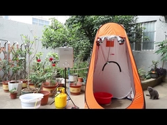 Sistema portatile di riscaldamento idrico a gas da 6 litri riscaldamento istantaneo esterno per la doccia