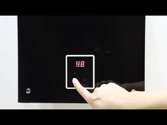 Controllo dello schermo del riscaldatore d'acqua a gas di scarico da 10L per doccia