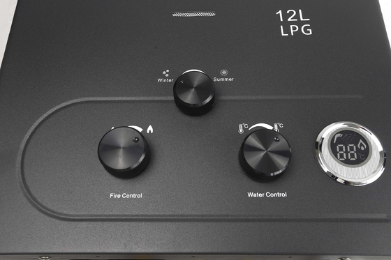 12L Tankless LPG Gas Water Heater Flue Type 24KW Household