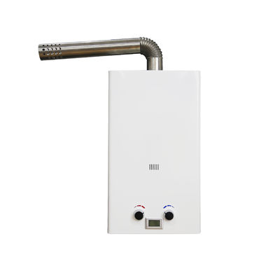 Riscaldatore d'acqua a gas esterno 32KW Camping RV 110-380V Instant bianco