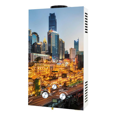 Scaldabagno a gas istantaneo senza serbatoio da 20 kW a 2,6 GPM con display LED