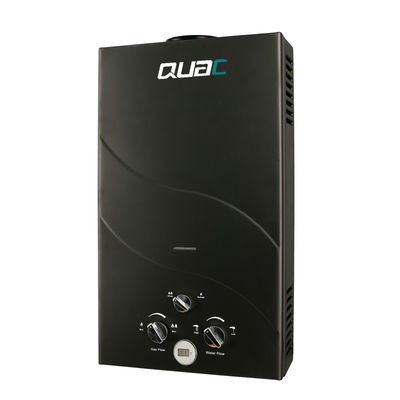 10L 2.6GPM Scaldabagno pannello di rivestimento nero GPL GNL Tipo di gas