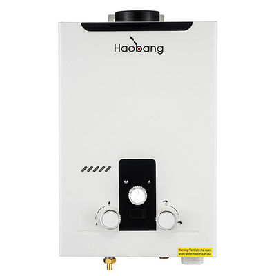 6L DC 3V GPL NG Gas Scaldabagno Bagno riscaldamento istantaneo senza serbatoio