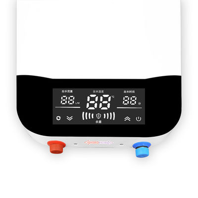 Scaldabagno elettrico LCD con scaldabagno in alluminio fuso