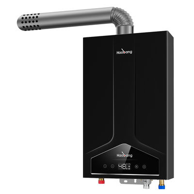 Scaldabagno a gas con prestazioni stabili e bilanciate con temperatura massima di 85°C e display LED/LCD