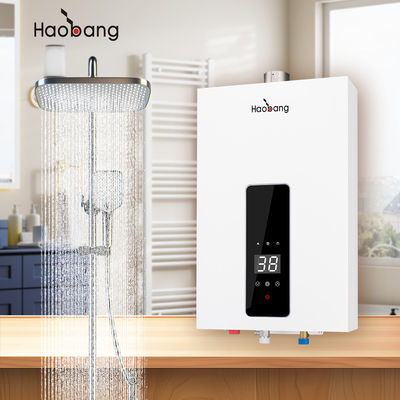 Scambiatore di calore Serbatoio di rame senza ossigeno Scaldabagno a gas forzato Metodo di riscaldamento istantaneo