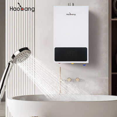 Cucina / balcone scaldabagno a gas di scarico forzato con accensione elettrica e display LED opzionale